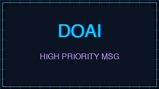 Ep16 High Priority Message
